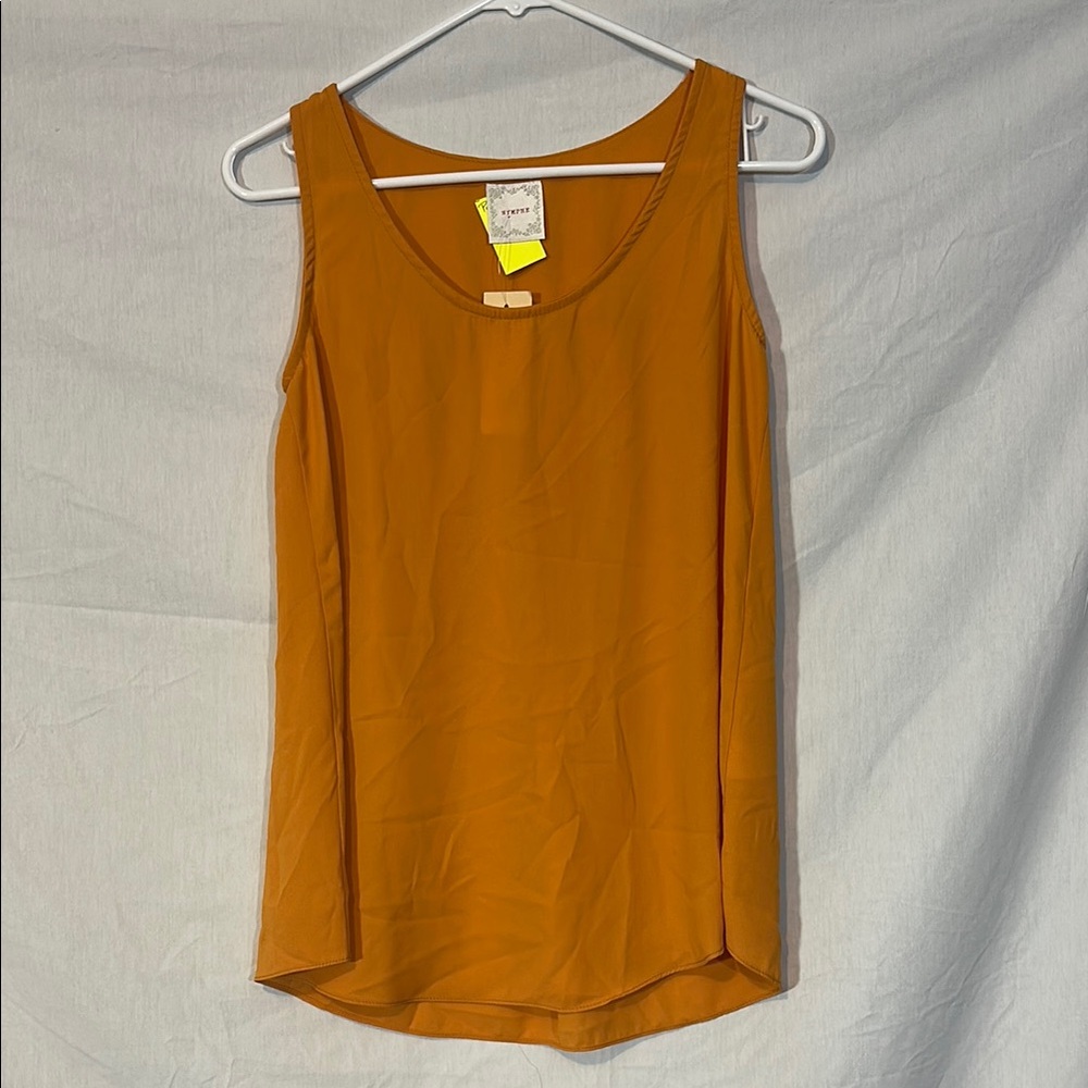 Nymphe Orange Sleeveless Top-NWT